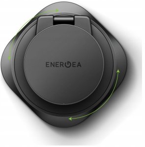 Ładowarka Energea Ładowarka indukcyjna Energea Alumag GYRO 360 Obrotowa Qi2.2 25W składana gumetal 3