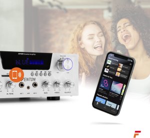 Fenton Wzmacniacz karaoke 2x 300W AV430A Fenton one size 17