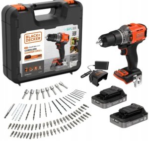 Wiertarko-wkrętarka Black&Decker Wiertarko-wkrętarka Black Decker BCD383D2XK-QW 2