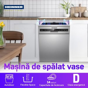 Zmywarka Heinner HDW-FSM60714AXD+++ 3