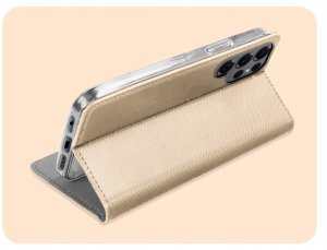 Hello Case Etui z Klapką Do Samsung Galaxy S25 Ultra (Beżowe, Zamykane, Case, Kabura) 5