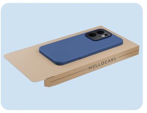 Hello Case Etui Do Oppo Reno13 F 4G / 5G / FS 5G (Granatowe, Matowe, Silikonowe, Case) 5