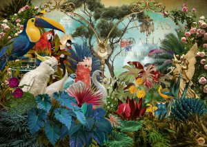 Heye Puzzle 1000 Fantastyczna Fauna- Birdiversity 2