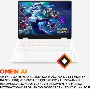 Laptop HP HP OMEN Gaming 16-am0073nw Intel Core Ultra 7 255H Laptop 40,6 cm (16") 2K 24 GB DDR5-SDRAM 1 TB SSD NVIDIA GeForce RTX 5070 Wi-Fi 6E (802.11ax) Windows 11 Home AI PC Biały 7