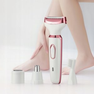 Verk Golarka elektryczna damska 4w1 do twarzy ciała bikini i brwi USB 11