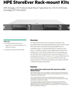 Taśma HPE Storage LTO-9 Kaseta z taśmą 2