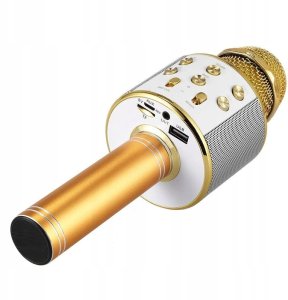 Mikrofon APPSKLEP MIKROFON BEZPRZEWODOWY KARAOKE BLUETOOTH + GŁOŚNIK 2