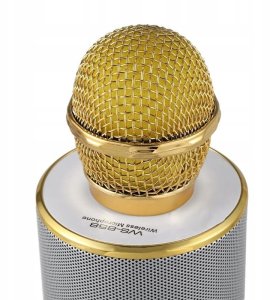 Mikrofon APPSKLEP MIKROFON BEZPRZEWODOWY KARAOKE BLUETOOTH + GŁOŚNIK 3