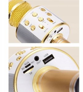Mikrofon APPSKLEP MIKROFON BEZPRZEWODOWY KARAOKE BLUETOOTH + GŁOŚNIK 4