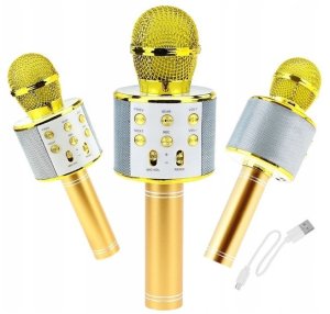 Mikrofon APPSKLEP MIKROFON BEZPRZEWODOWY KARAOKE BLUETOOTH + GŁOŚNIK 9