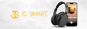 Słuchawki JG Smart Słuchawki Nauszne Bluetooth 5.3 ANC Mikrofon Mini Jack 3.5mm 13