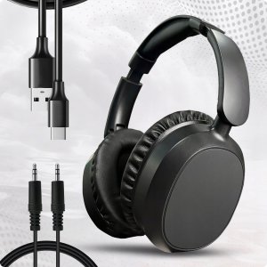 Słuchawki JG Smart Słuchawki Nauszne Bluetooth 5.3 ANC Mikrofon Mini Jack 3.5mm 3