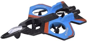 Dron Jokomisiada Zdalnie sterowany Dron RC LED 360 flip światła LED łatwe sterowanie RC0755 EDUKAMP 3