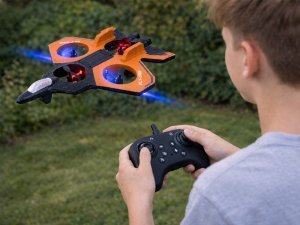 Dron Jokomisiada Zdalnie sterowany Dron RC LED 360 flip światła LED łatwe sterowanie RC0755 EDUKAMP 11