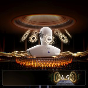 Słuchawki Joyroom Słuchawki bezprzewodowe douszne Openfree JR-OE3 TWS - srebrne Słuchawki bezprzewodowe douszne Openfree JR-OE3 TWS - srebrne 7