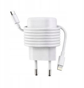 Ładowarka Joyroom Ładowarka sieciowa Joyroom JR-TG7 33W USB-A + USB-C z kablem 30W USB-C - Lightning 1m - biała 7