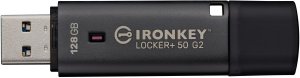 Pendrive Kingston 128GB IronKey Locker Plus 50 G2 FIPS 197 2