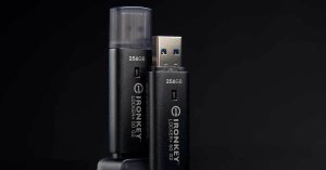 Pendrive Kingston 256GB IronKey Locker Plus 50 G2 FIPS 197 9