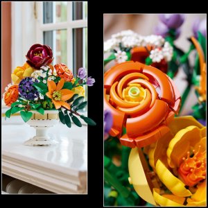 LEGO Botanicals Kwiatowa kompozycja (10345) 4