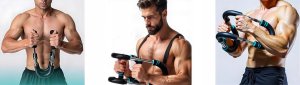 Gymrex Trener klatki piersiowej regulowany 50 kg regulowany 8