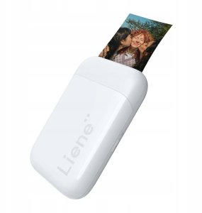 Drukarka fotograficzna Liene Przenośna drukarka do zdjęć Liene Pearl 2x3" (biała) 2