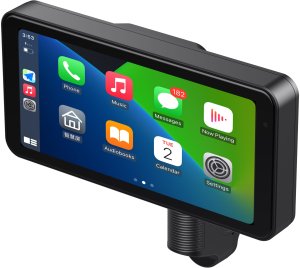 Wideorejestrator Ekran motocyklowy Medialove F89 6,25'' GPS Carplay Android Auto kamery soczewki SONY 2
