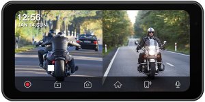 Wideorejestrator Ekran motocyklowy Medialove F89 6,25'' GPS Carplay Android Auto kamery soczewki SONY 4