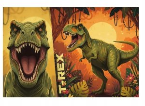 Trefl PUZZLE 100 InspiredByDinoWorld T-Rex 16578 2