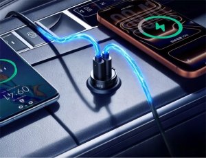 Ładowarka Orico Orico Ładowarka samochodowa, 2 × USB-C, 30W 4
