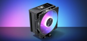 Wentylator Modecom Chłodzenie powietrzne Volcano 0C T102 LCD ARGB 120 czarne 10