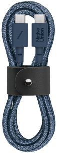 Kabel USB Native Union Native Union Belt Cable (USB-C - USB-C) 1,2m, navy 2