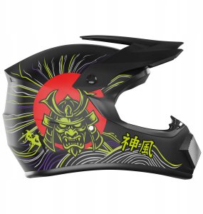 Kamikaze Kask pełny Kamikaze Tokyo Drift AKC207 rozmiar M 4