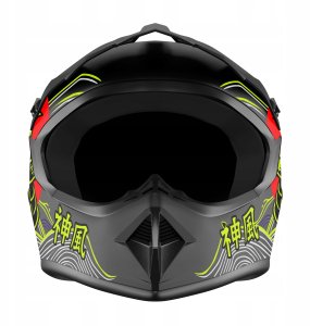 Kamikaze Kask pełny Kamikaze Tokyo Drift AKC209 rozmiar XL 2