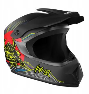 Kamikaze Kask pełny Kamikaze Tokyo Drift AKC209 rozmiar XL 3