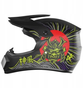 Kamikaze Kask pełny Kamikaze Tokyo Drift AKC209 rozmiar XL 5