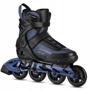Rolki Nils Extreme NA22151 ŁYŻWOROLKI ARMOUR GRANATOWE ROZM. 38 NILS EXTREME 2