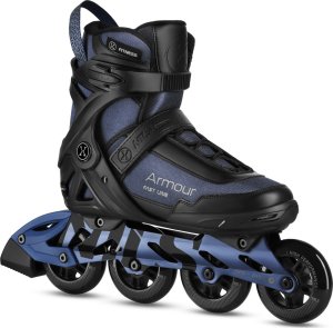 Rolki Nils Extreme Armour NA22151 rekreacyjne czarno-niebieskie r. 43 2