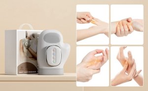 Masażer Masażer Dłoni Powietrzny Na Cieśń Nadgarstka Ciepło Akupresura 6