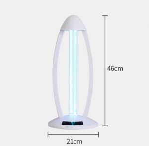Lampa UVC z ozonem bakteriobójcza do dezynfekcji pomieszczeń 38W 7