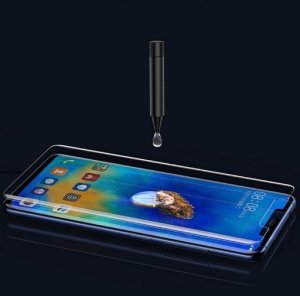 Szkło Zaokrąglone + Lampa UV do Huawei Mate 30 Pro 2