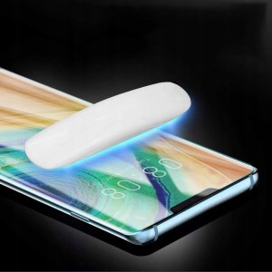 Szkło Zaokrąglone + Lampa UV do Huawei Mate 30 Pro 3