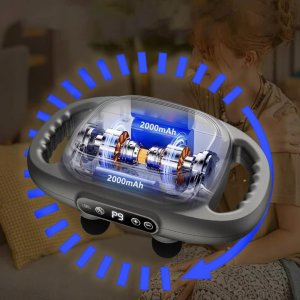 Masażer Profesjonalny Masażer 6 głowic mocny wibracyjny 7