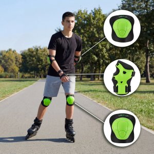 Nils Extreme H210  ZESTAW OCHRANIACZY ZIELONY ROZM. XS NILS EXTREME 5