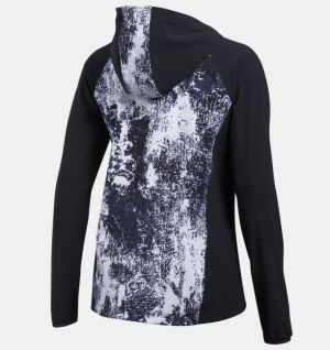 Under Armour Bluza damska Outrun The Storm Printed czarno biała r. M (1304715-001) 2