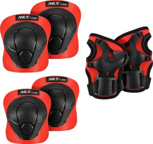 Nils Extreme H210  ZESTAW OCHRANIACZY CZERWONY ROZM. XS NILS EXTREME 2