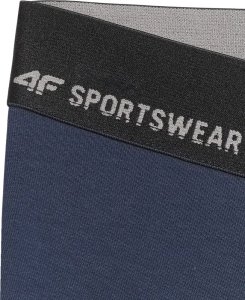 4f Bokserki męskie 4F M080 2-pak granatowe, czerwone 4FWMM00UBXSM080 90S XL 3