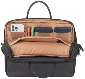 Torba RivaCase 8134 Black ECO* Bag Clark Laptop 15.6" 7
