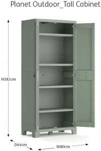 Keter KETER SZAFA WYSOKA ZIELONA  IT 4