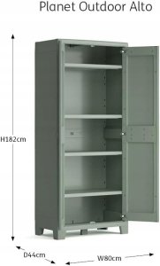 Keter KETER SZAFA WYSOKA ZIELONA  IT 10