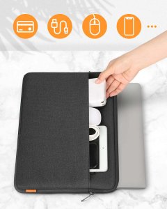 Etui Inateck Inateck LB01005 39,6 cm (15.6") Etui kieszeniowe Czarny 2